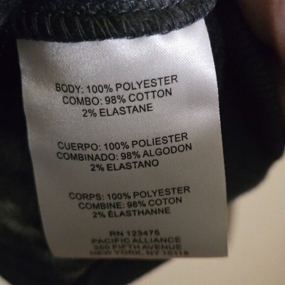 FRYE & CO. NWT Plaid 1/4 Zip Fleece Gray Black Jacket XL - Picture 8 of 8